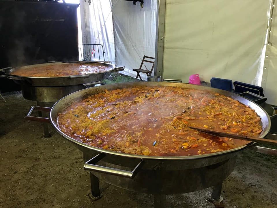 Preparación de paellas y asados en Cantabria